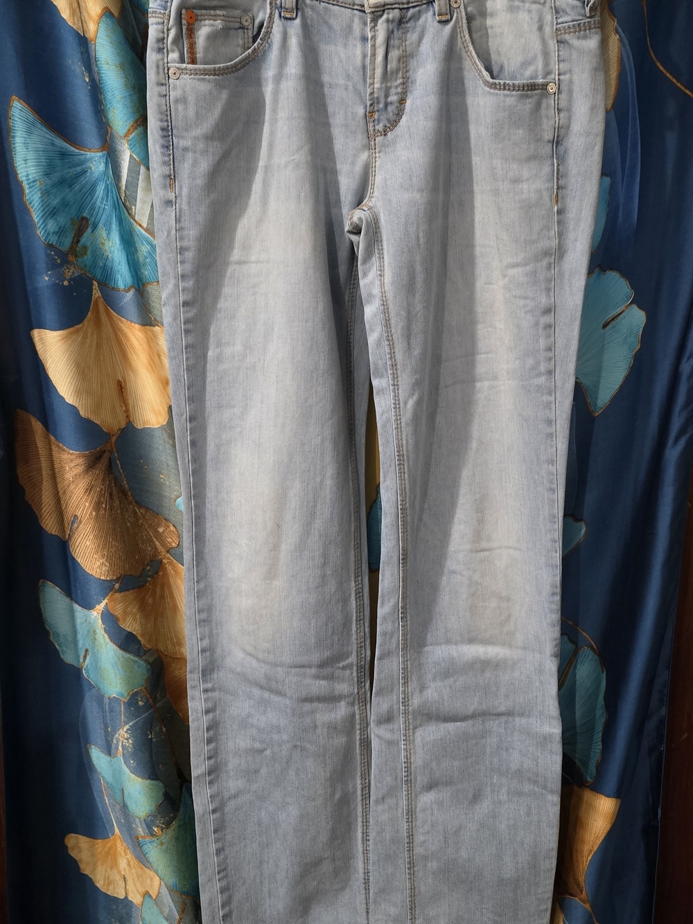 Boss Light Blue Women’s Slim Lowrise Straight Jeans